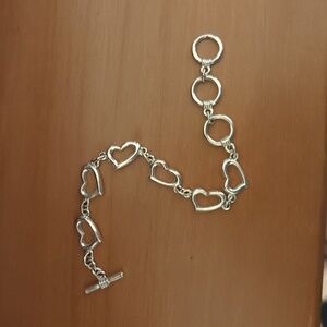 Montana Silversmith Heart link bracelet